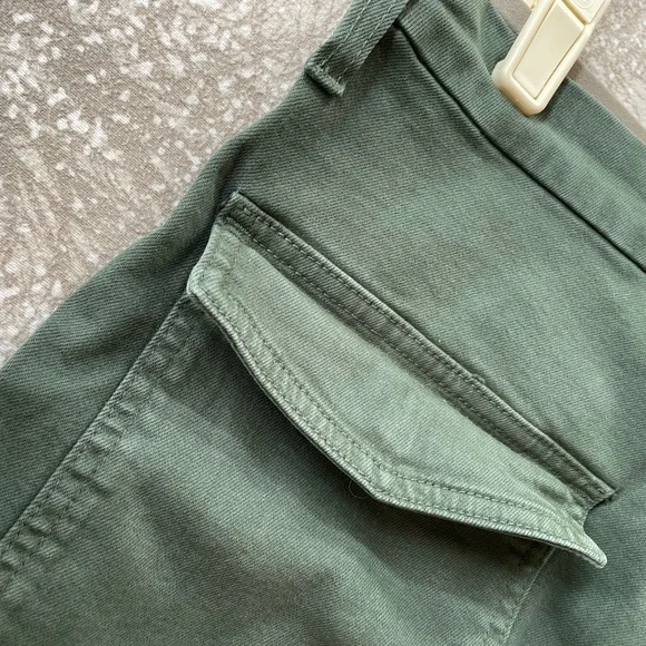 AMO Olive Casual Trousers